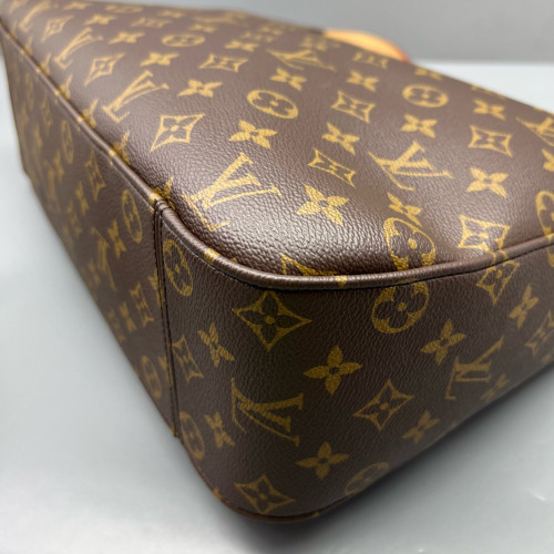 Louis Vuitton Slouchy Hobo MM Monogram Brown