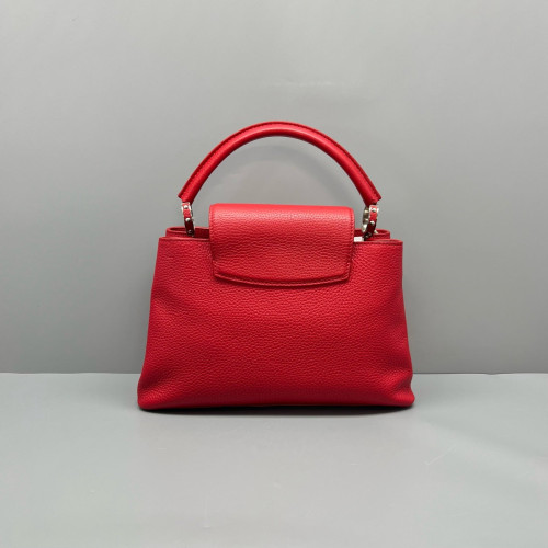 Louis Vuitton Capucines PM Calfskin Red