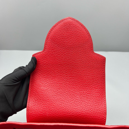 Louis Vuitton Capucines PM Calfskin Red