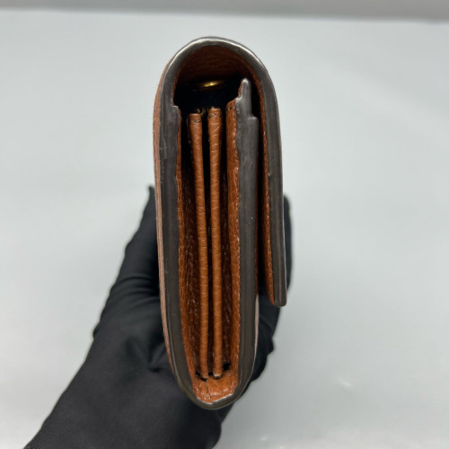 Gucci Wallet On Chain WOC Denim Blue Brown