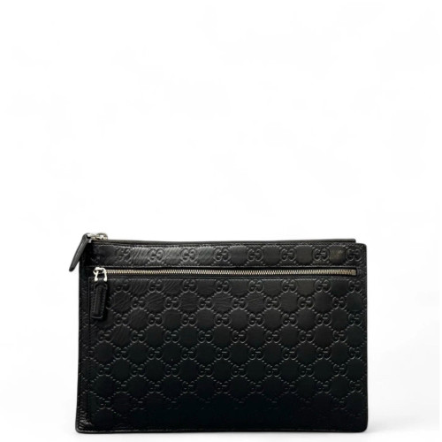 Gucci Clutch Guccissima Black