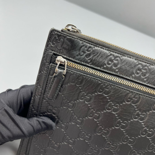 Gucci Clutch Guccissima Black