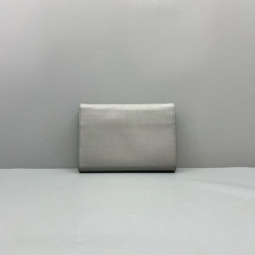 Gucci GG Marmont Chain Wallet Vitello Phenix Grey Gucci GG Marmont Chain Wallet Vitello Phenix Grey