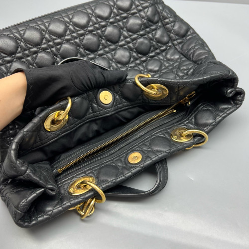 Dior Tote Bag Calfskin Black Dior Tote Bag Calfskin Black