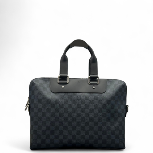 Louis Vuitton Porte Documents Jour Damier Cobalt Dark Blue