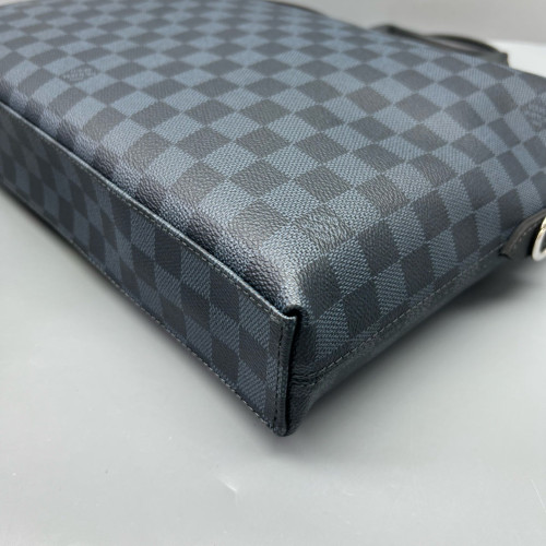 Louis Vuitton Porte Documents Jour Damier Cobalt Dark Blue
