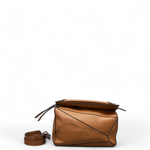 Loewe Medium Puzzle Grained Calfskin Tan Loewe Medium Puzzle Grained Calfskin Tan