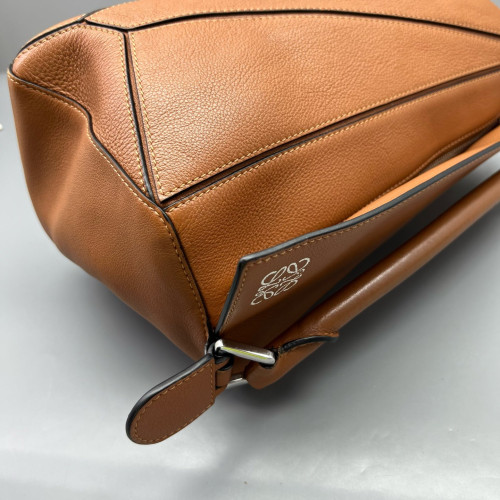 Loewe Medium Puzzle Grained Calfskin Tan Loewe Medium Puzzle Grained Calfskin Tan
