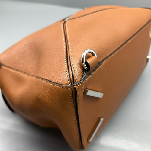 Loewe Medium Puzzle Grained Calfskin Tan Loewe Medium Puzzle Grained Calfskin Tan