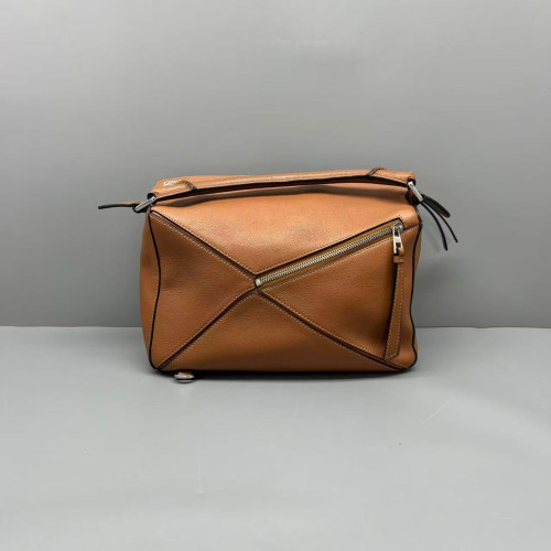 Loewe Medium Puzzle Grained Calfskin Tan Loewe Medium Puzzle Grained Calfskin Tan
