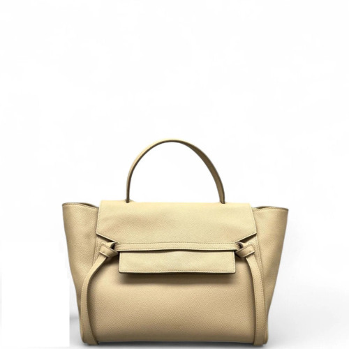 Celine Mini Belt Bag Grained Calfskin Natural Tan