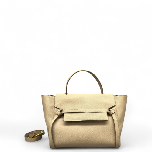 Celine Mini Belt Bag Grained Calfskin Natural Tan