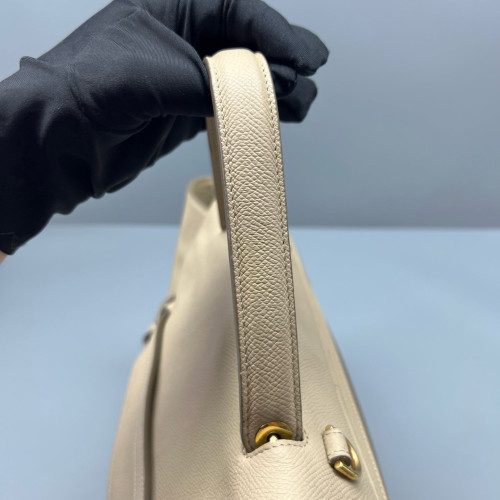Celine Mini Belt Bag Grained Calfskin Natural Tan