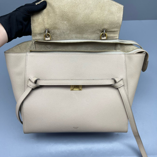 Celine Mini Belt Bag Grained Calfskin Natural Tan