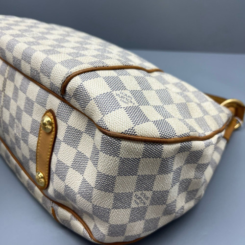 Louis Vuitton Galliera PM Damier Azur White