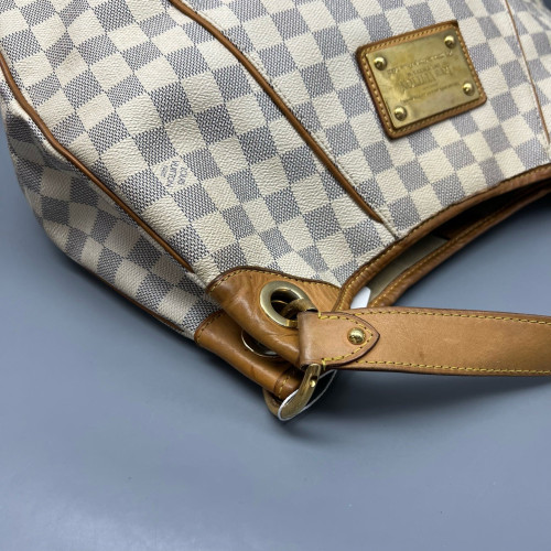 Louis Vuitton Galliera PM Damier Azur White