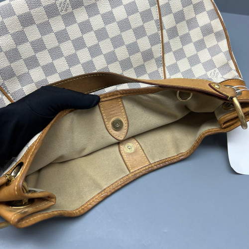 Louis Vuitton Galliera PM Damier Azur White