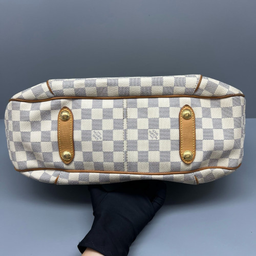 Louis Vuitton Galliera PM Damier Azur White
