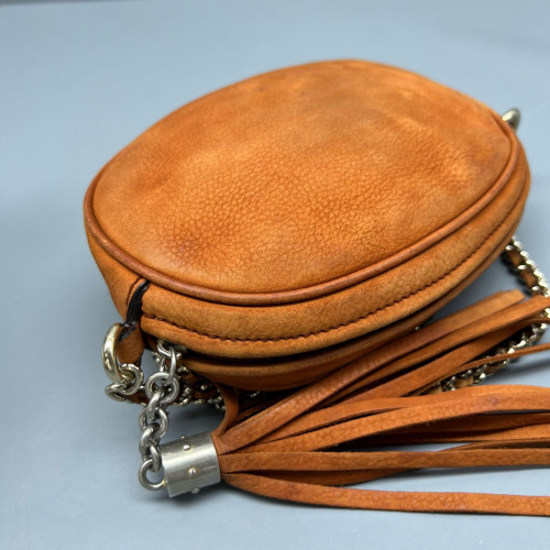 Gucci Tassel Camera Case Calfskin Orange