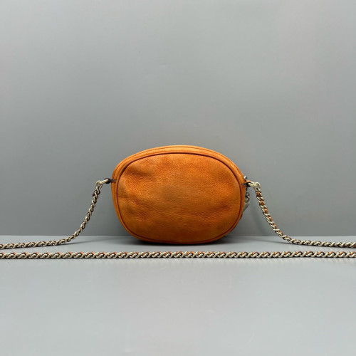 Gucci Tassel Camera Case Calfskin Orange