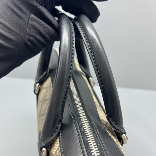 Gucci Briefcase GG Monogram Beige Ebony