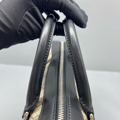 Gucci Briefcase GG Monogram Beige Ebony