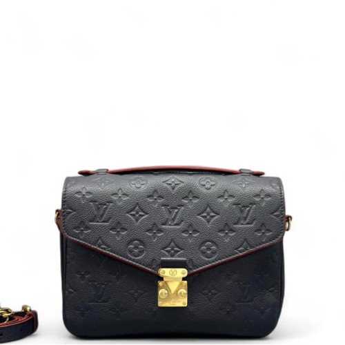 Louis Vuitton Pochette Metis Monogram Empreinte Blue