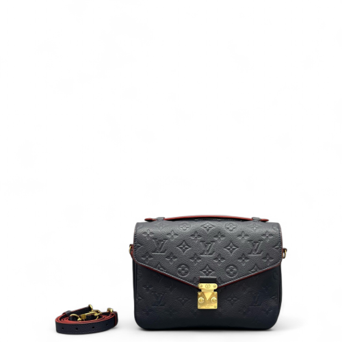 Louis Vuitton Pochette Metis Monogram Empreinte Blue
