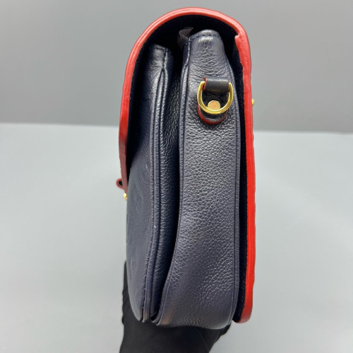 Louis Vuitton Pochette Metis Monogram Empreinte Blue