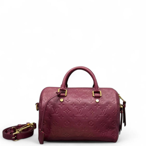 Louis Vuitton Speedy Bandouliere 25 Monogram Empreinte Azalea