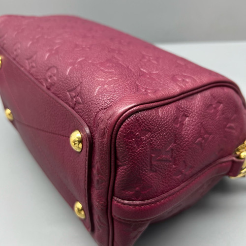 Louis Vuitton Speedy Bandouliere 25 Monogram Empreinte Azalea