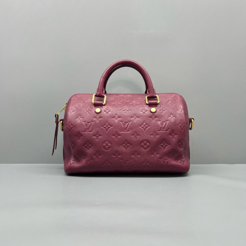 Louis Vuitton Speedy Bandouliere 25 Monogram Empreinte Azalea