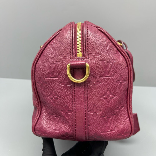 Louis Vuitton Speedy Bandouliere 25 Monogram Empreinte Azalea