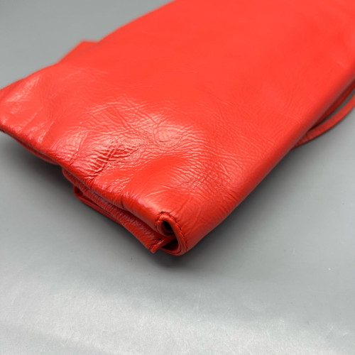 Balenciaga City Clutch Arena Lambskin Red