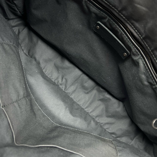 Bottega Veneta Messenger Lambskin Intrecciato Nappa Black