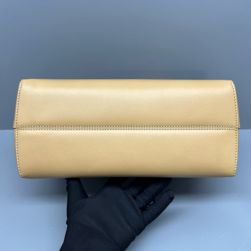 Fendi By The Way Medium Snakeskin Smooth Calfskin Beige