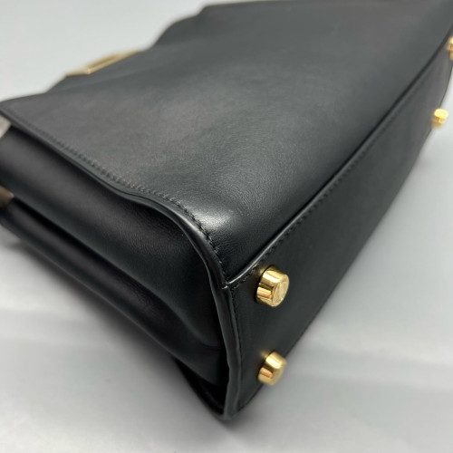 Fendi Peekaboo I See U Small Smooth Calfskin Black