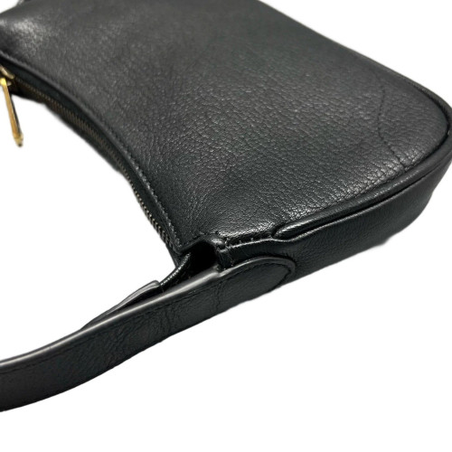 Gucci Mini Aphrodite Grained Calfskin Black