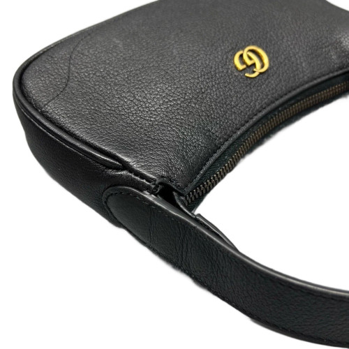Gucci Mini Aphrodite Grained Calfskin Black