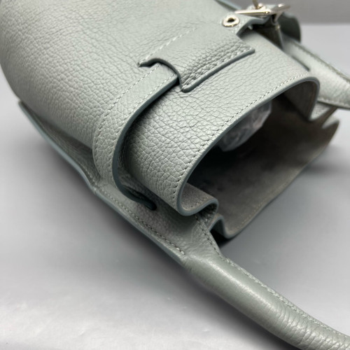 Celine Nano Big Bag Bucket Grained Calfskin Slate Blue Celine Nano Big Bag Bucket Grained Calfskin Slate Blue