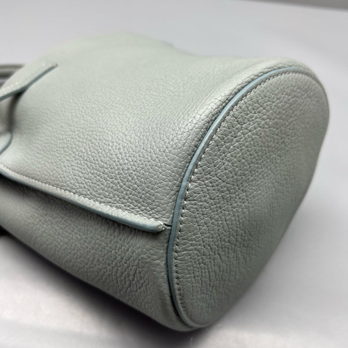 Celine Nano Big Bag Bucket Grained Calfskin Slate Blue Celine Nano Big Bag Bucket Grained Calfskin Slate Blue