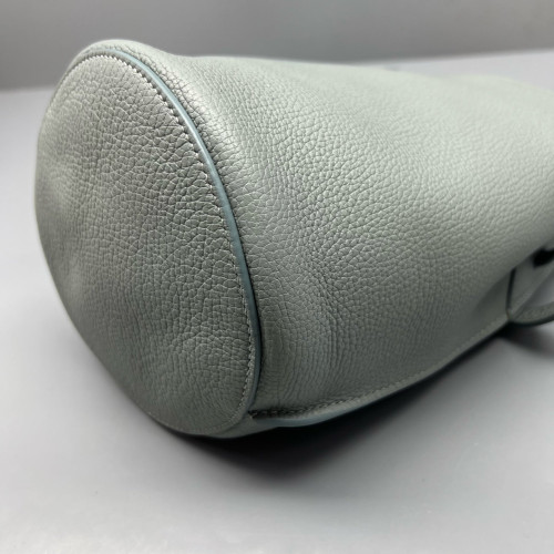 Celine Nano Big Bag Bucket Grained Calfskin Slate Blue Celine Nano Big Bag Bucket Grained Calfskin Slate Blue