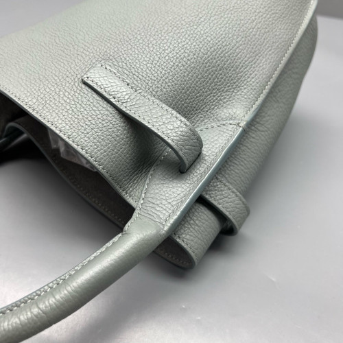 Celine Nano Big Bag Bucket Grained Calfskin Slate Blue Celine Nano Big Bag Bucket Grained Calfskin Slate Blue