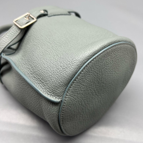 Celine Nano Big Bag Bucket Grained Calfskin Slate Blue Celine Nano Big Bag Bucket Grained Calfskin Slate Blue