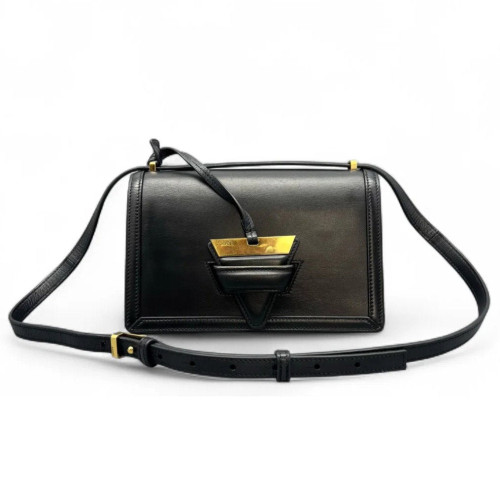 Loewe Medium Barcelona Shoulder Smooth Calfskin Black