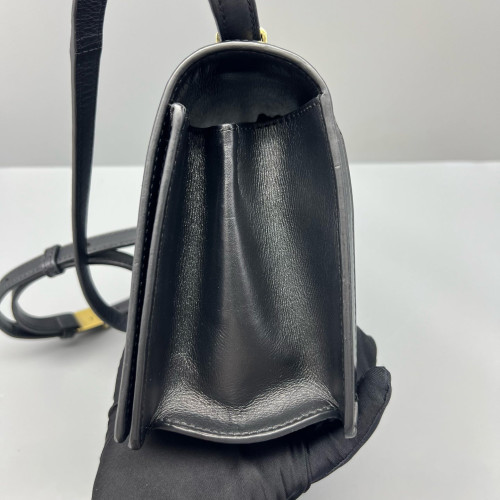 Loewe Medium Barcelona Shoulder Smooth Calfskin Black
