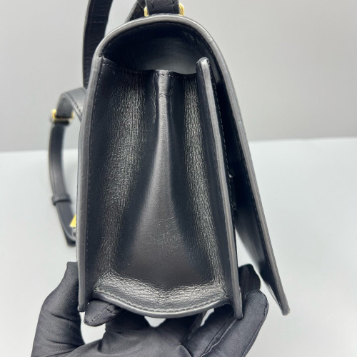 Loewe Medium Barcelona Shoulder Smooth Calfskin Black