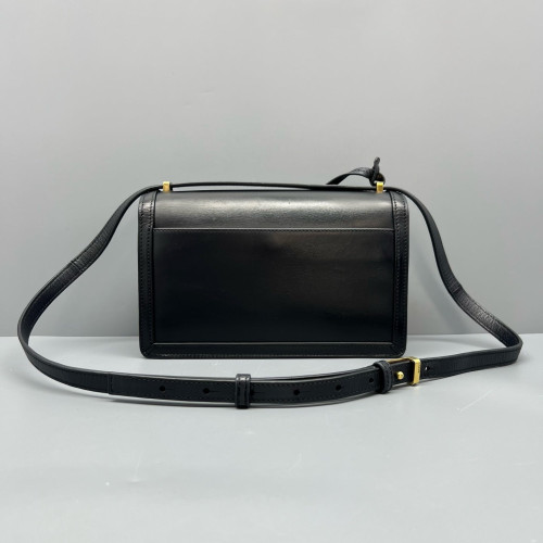 Loewe Medium Barcelona Shoulder Smooth Calfskin Black