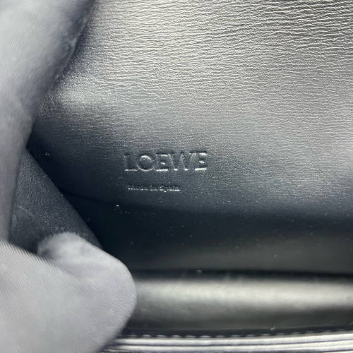 Loewe Medium Barcelona Shoulder Smooth Calfskin Black