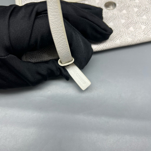 Goyard Saint Louis GM Goyardine White Grey